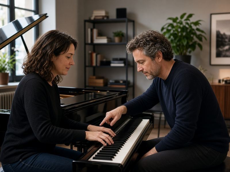 Maintenance at Piano Studio Loaderkeyhole